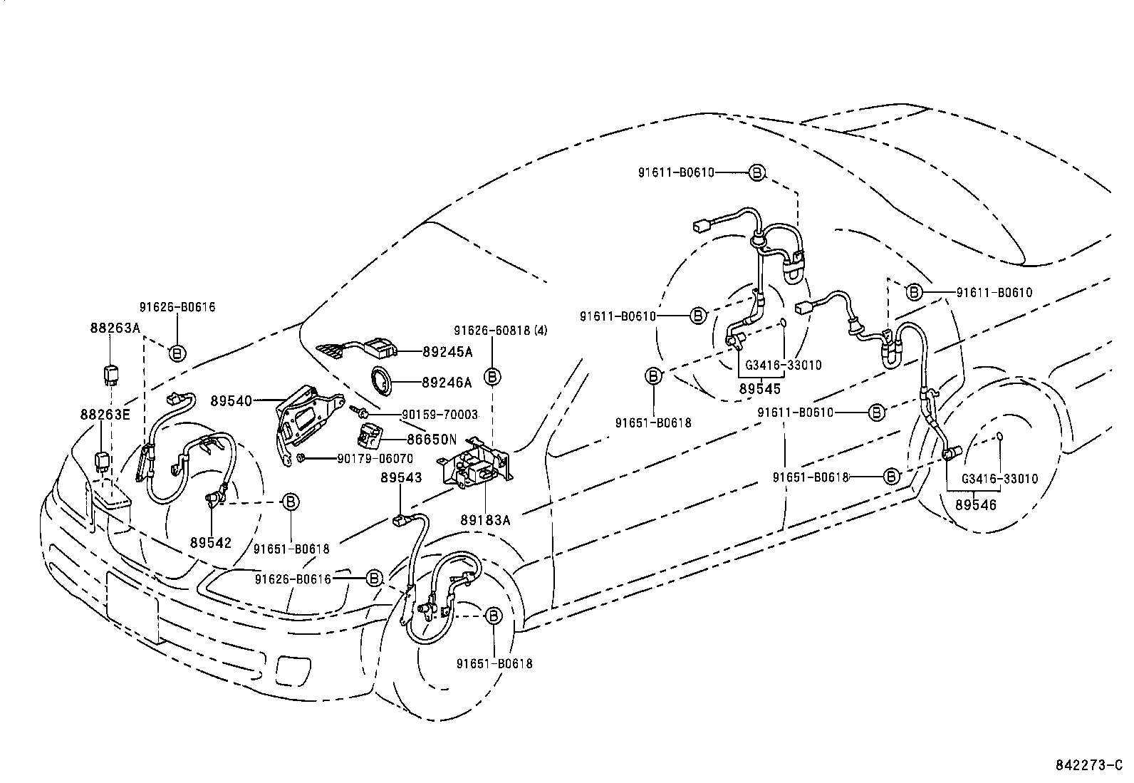  ES300 |  ABS VSC