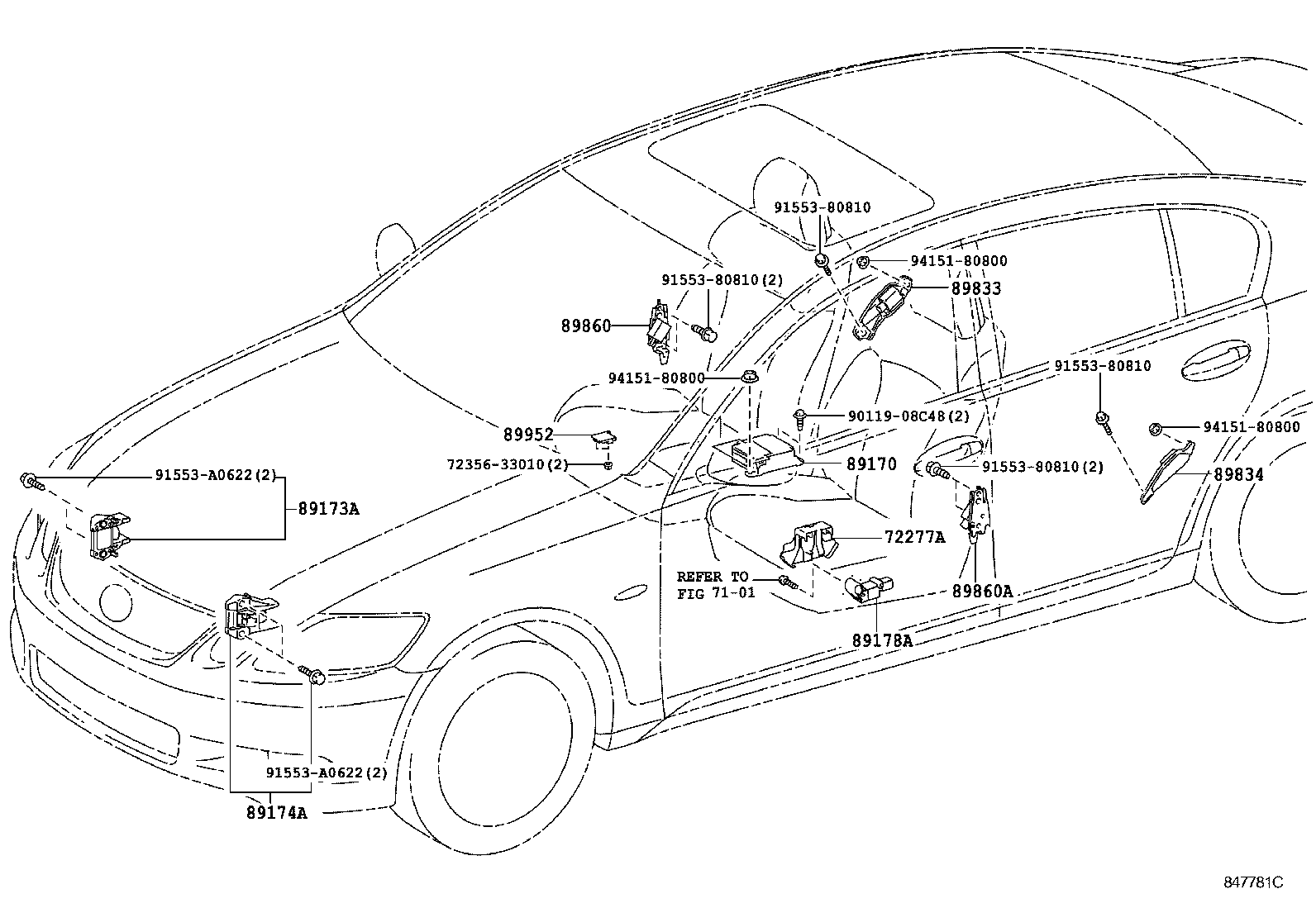  GS450H |  AIR BAG