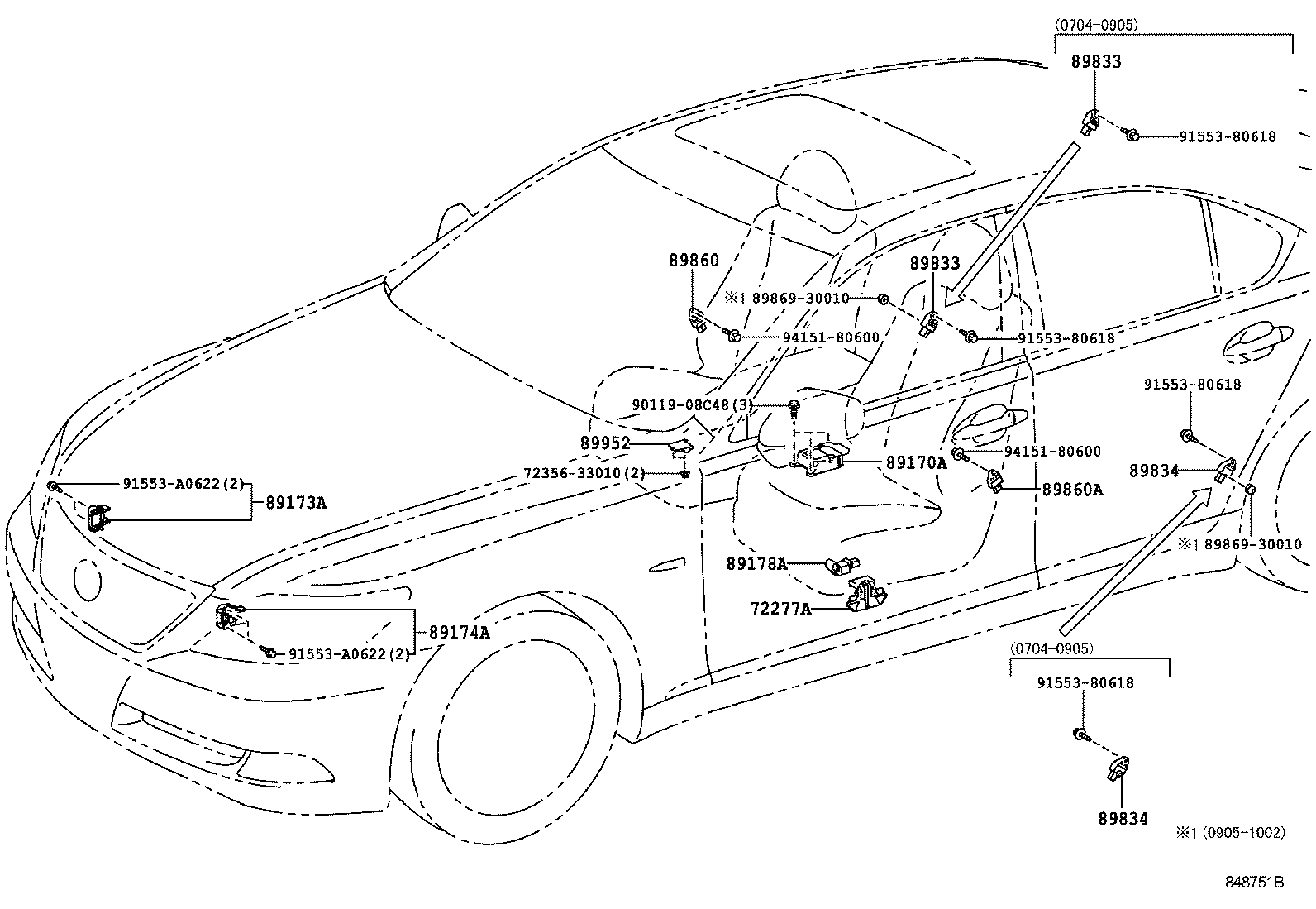  LS600HL |  AIR BAG