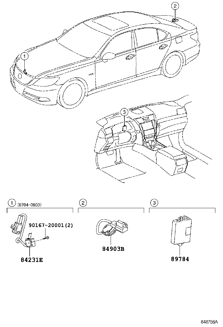  LS600HL |  ANTI THEFT DEVICE