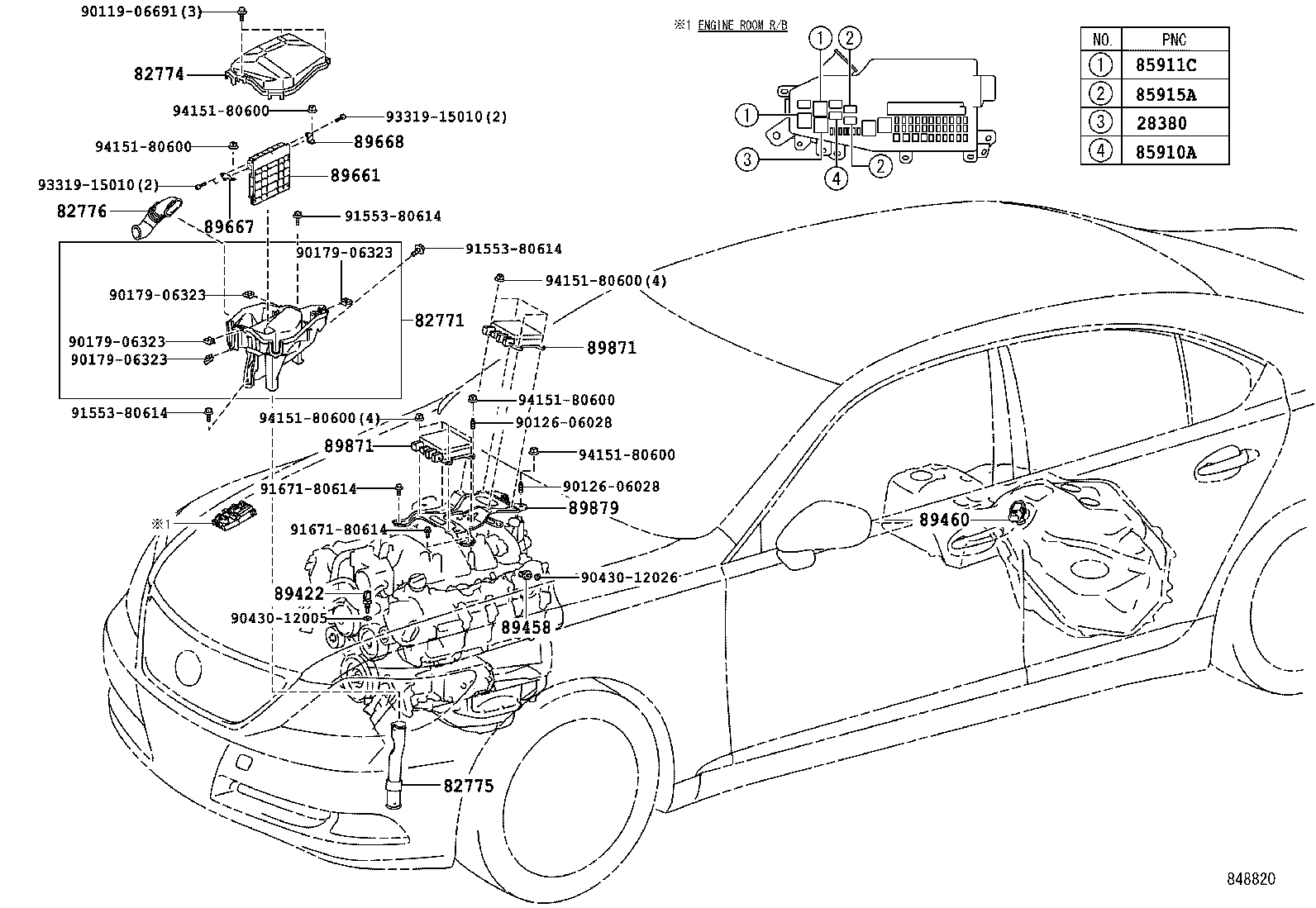  LS600HL |  ELECTRONIC FUEL INJECTION SYSTEM