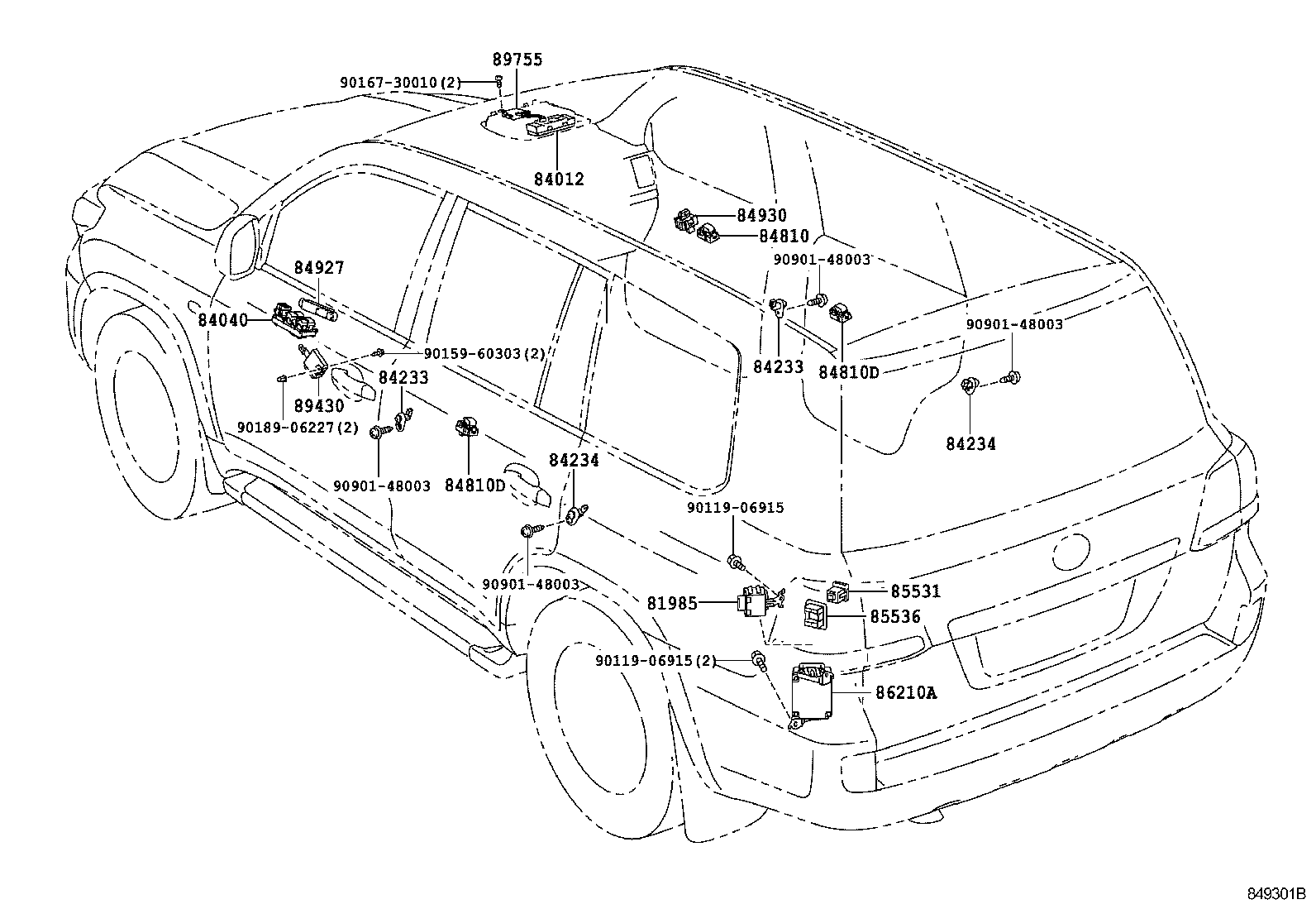  LAND CRUISER 200 |  SWITCH RELAY COMPUTER