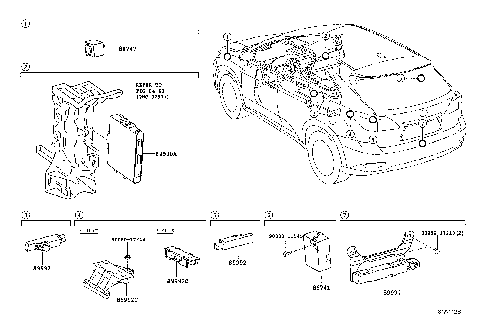  RX350 450H |  WIRELESS DOOR LOCK