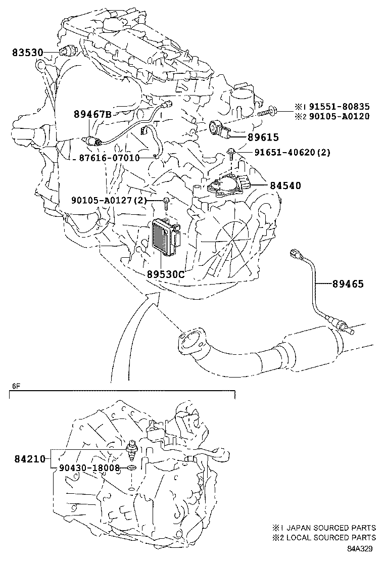  CAMRY NAP |  SWITCH RELAY COMPUTER