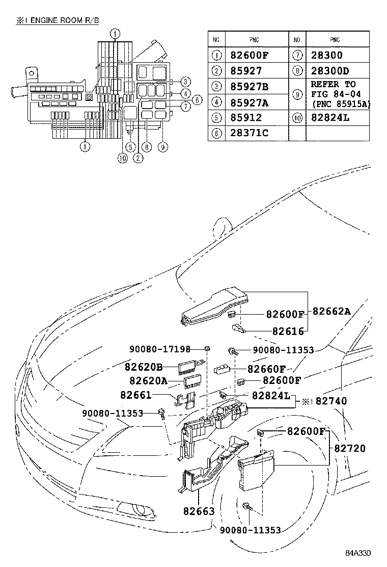  CAMRY NAP |  SWITCH RELAY COMPUTER