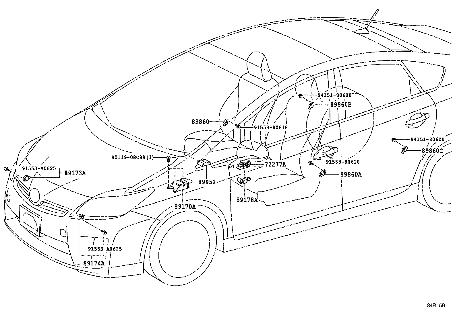  PRIUS PLUG IN HBD |  AIR BAG