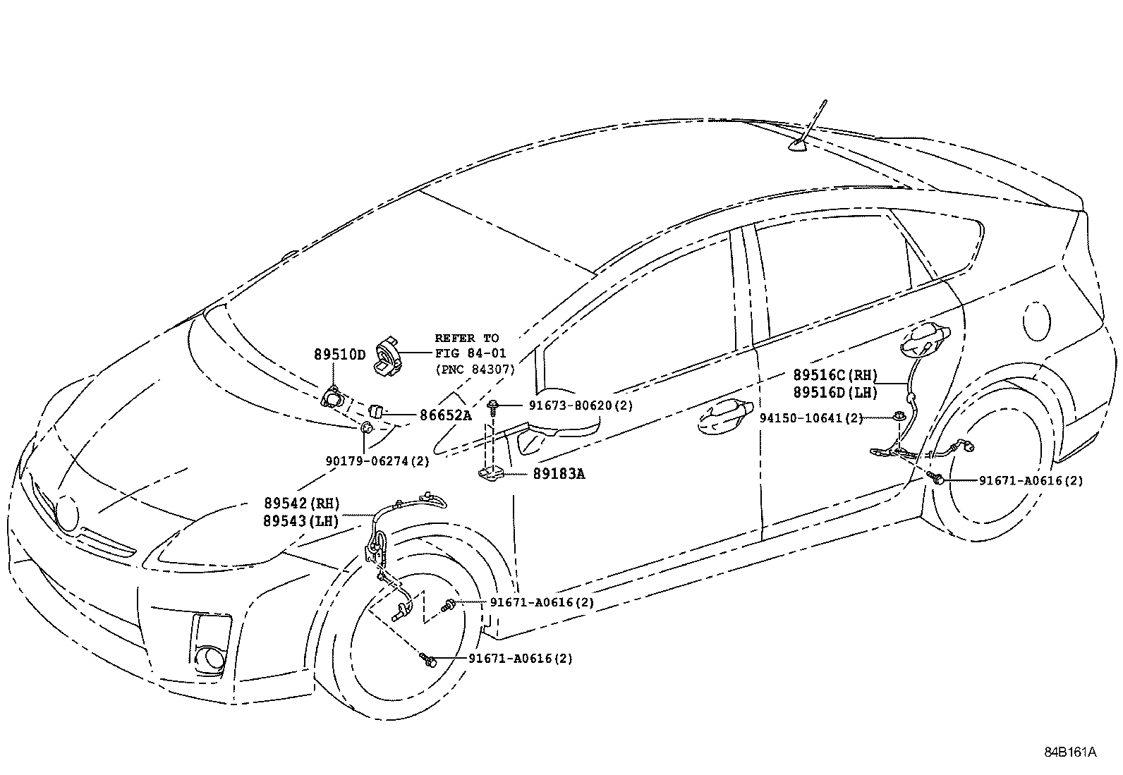  PRIUS PLUG IN HBD |  ABS VSC