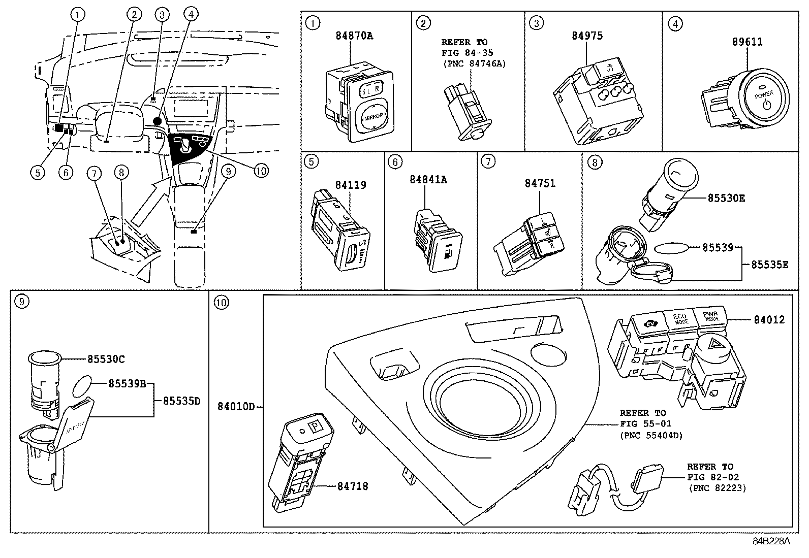  PRIUS PLUG IN HBD |  SWITCH RELAY COMPUTER