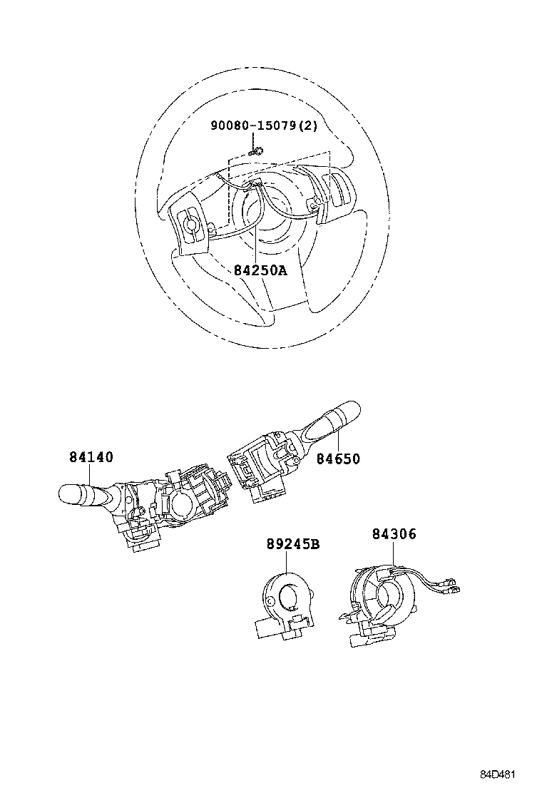  RAV4 EV |  SWITCH RELAY COMPUTER