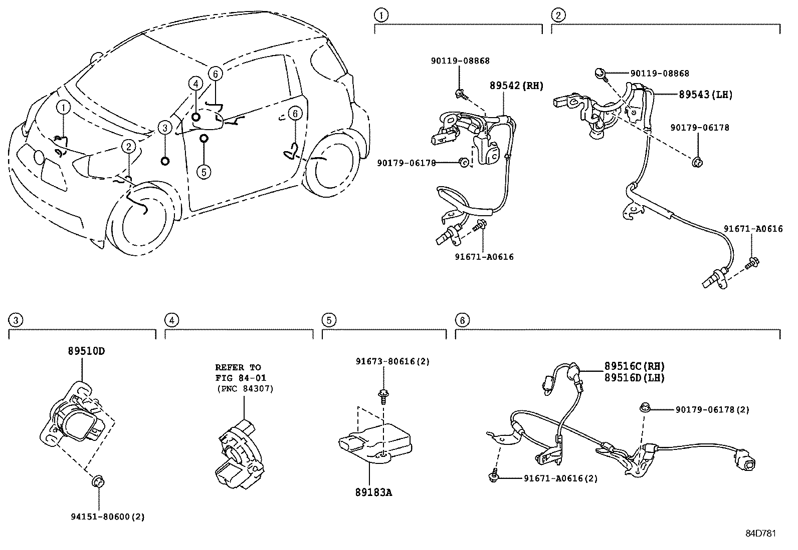  SCION IQ EV |  ABS VSC