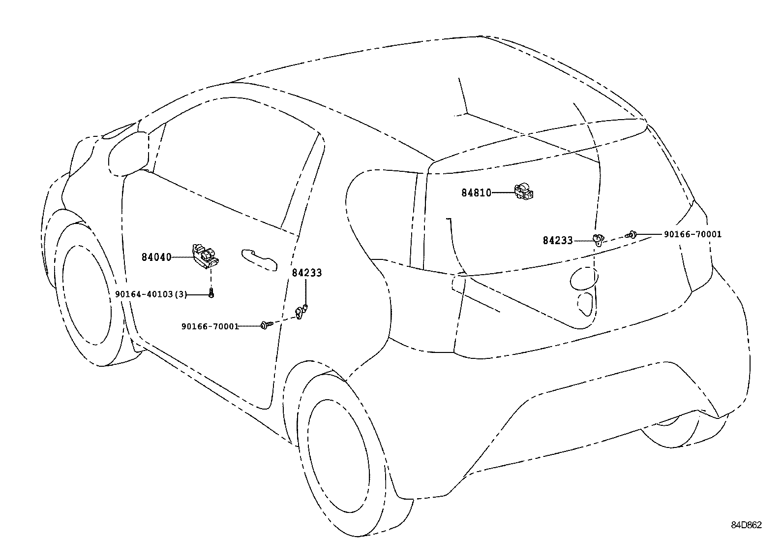  SCION IQ EV |  SWITCH RELAY COMPUTER
