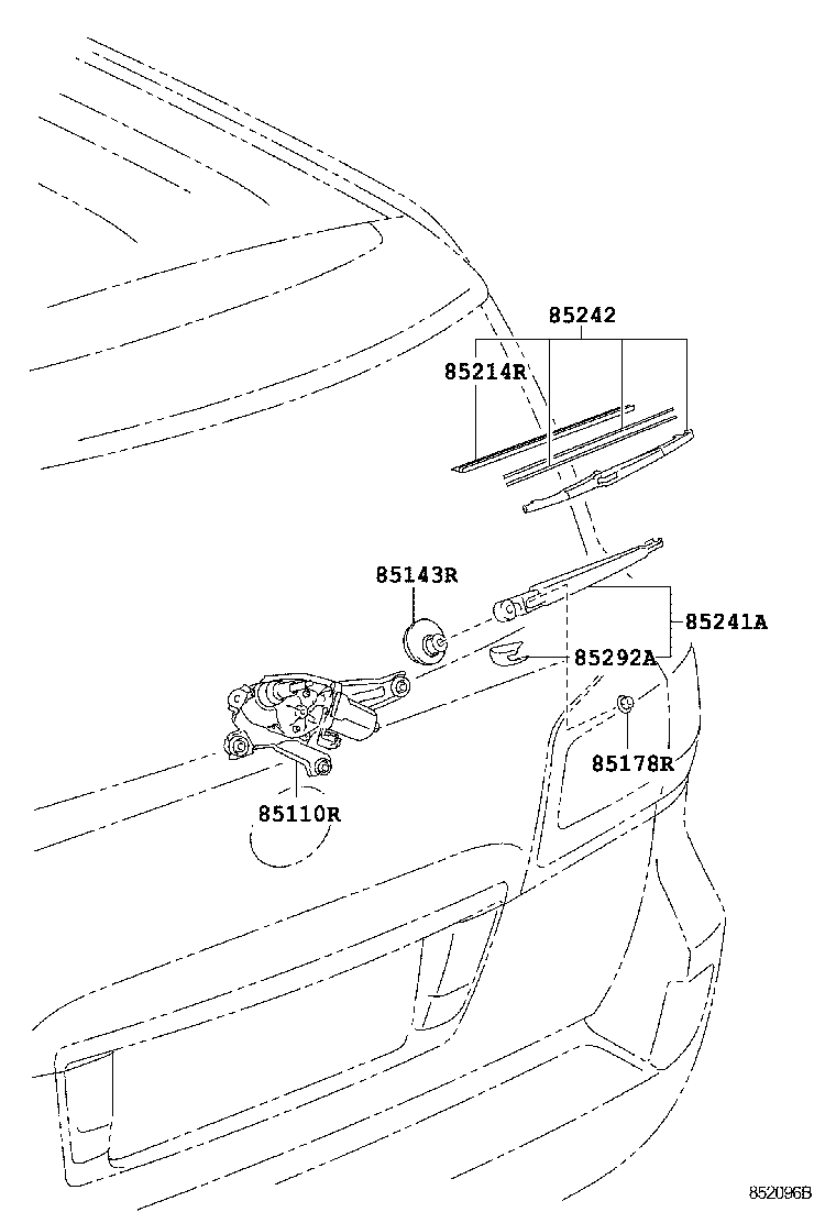  LX570 |  REAR WIPER