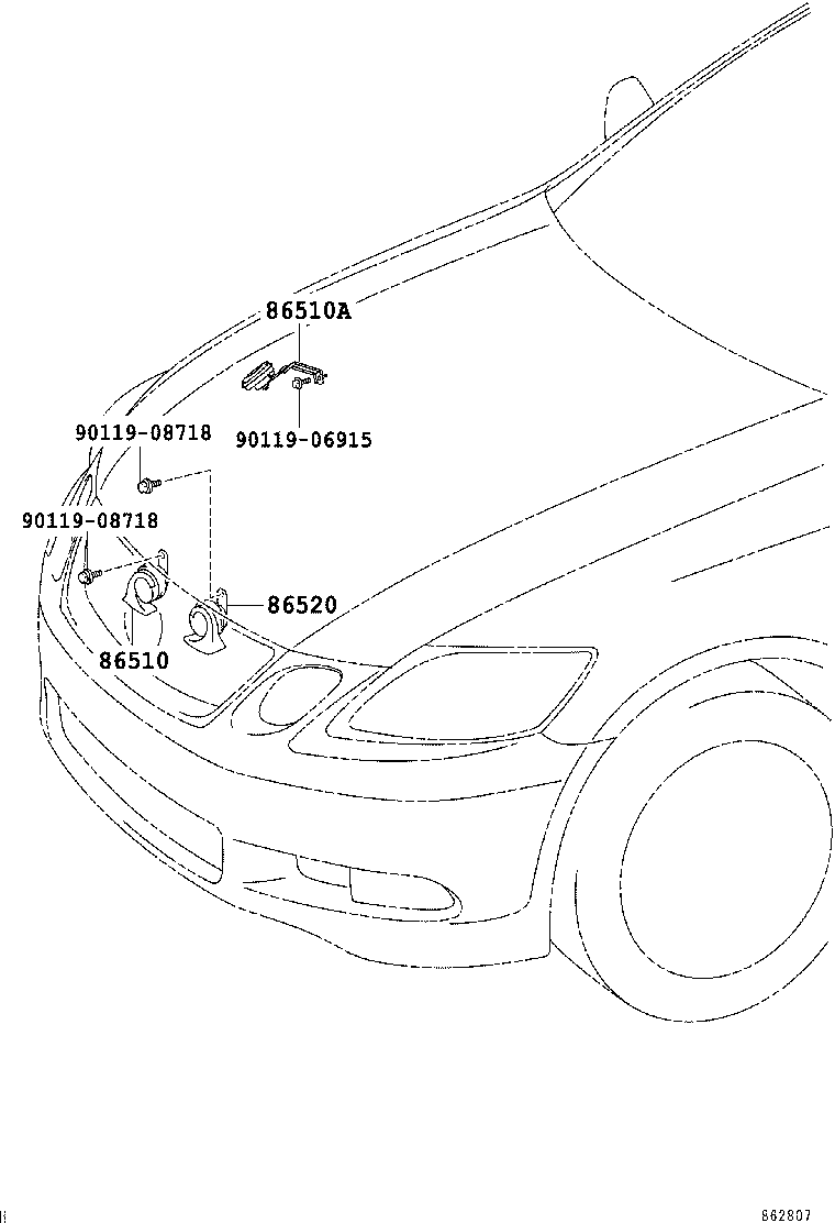  GS450H |  HORN