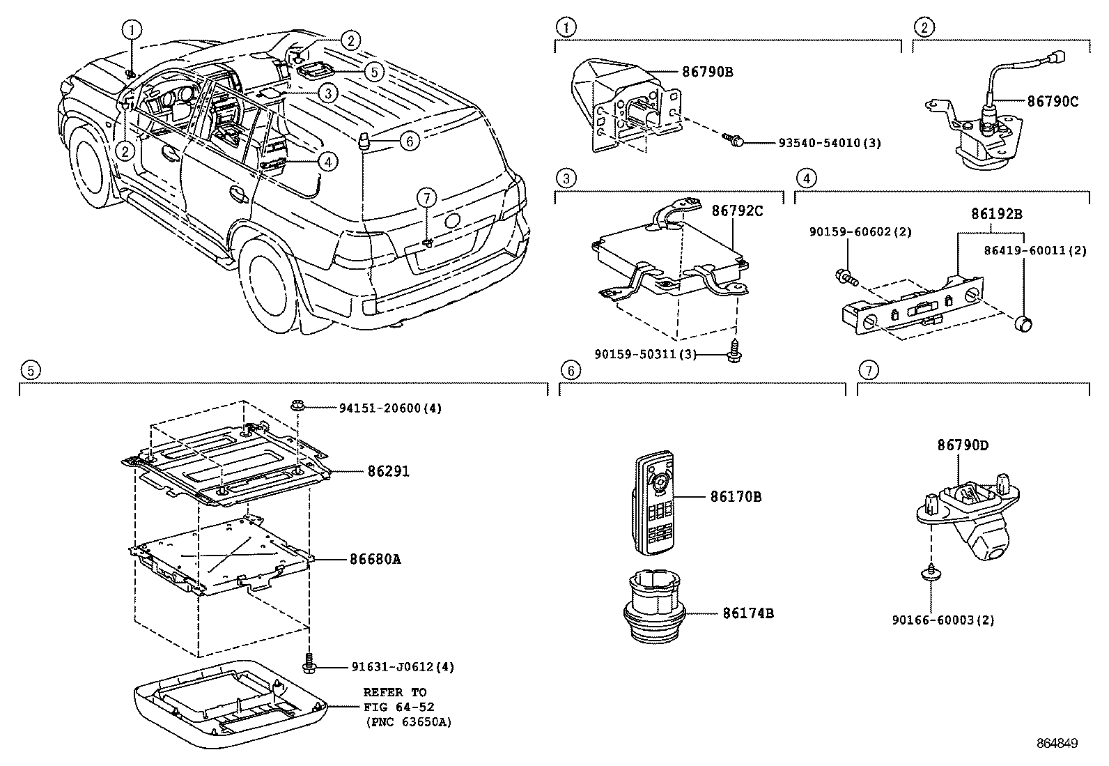  LAND CRUISER 200 |  REAR MONITOR DISPLAY CAMERA