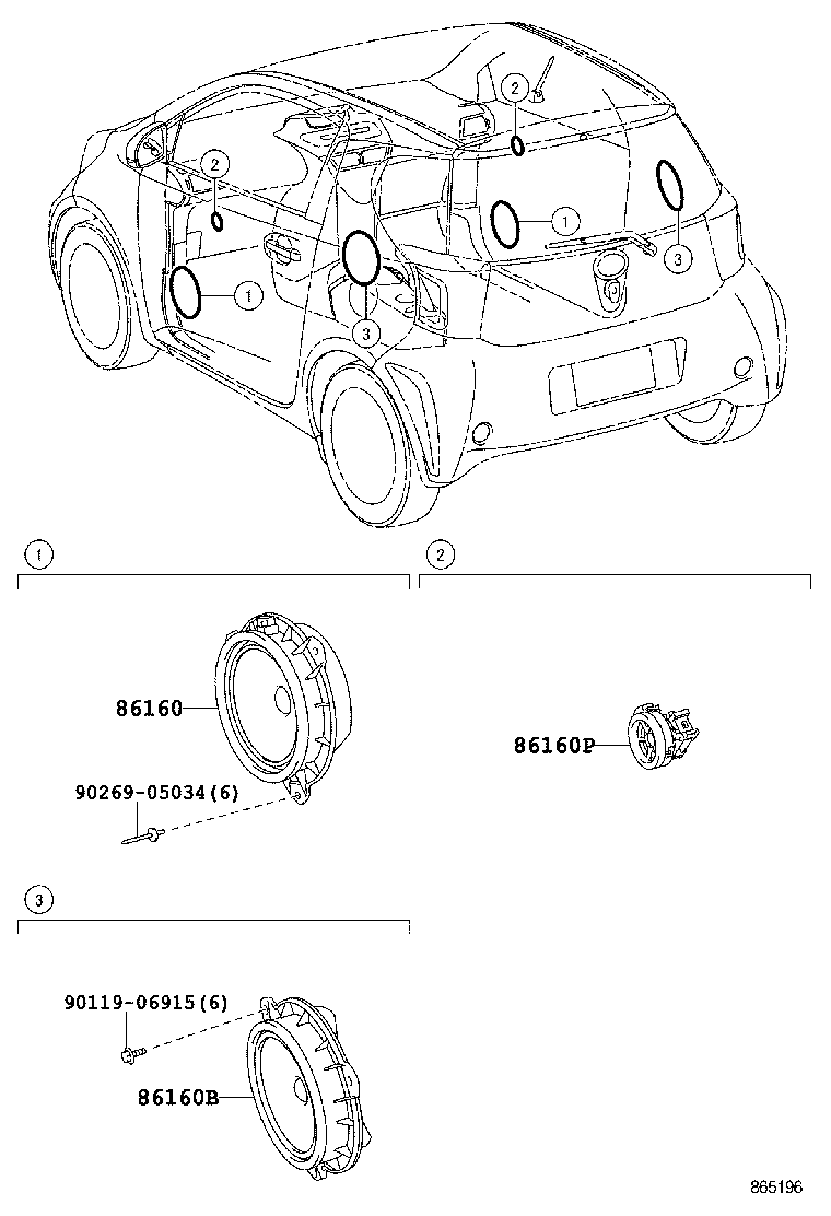  SCION IQ EV |  SPEAKER