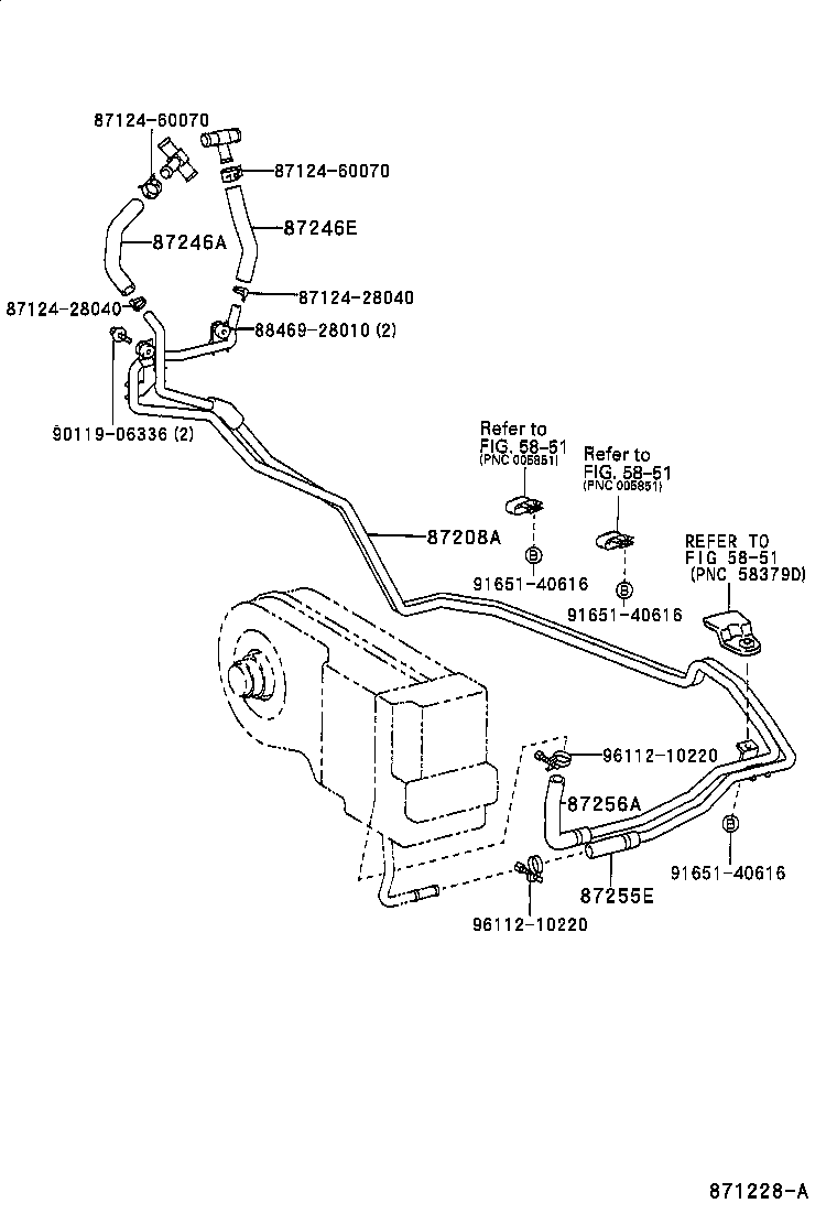  LAND CRUISER 70 |  HEATING AIR CONDITIONING WATER PIPING