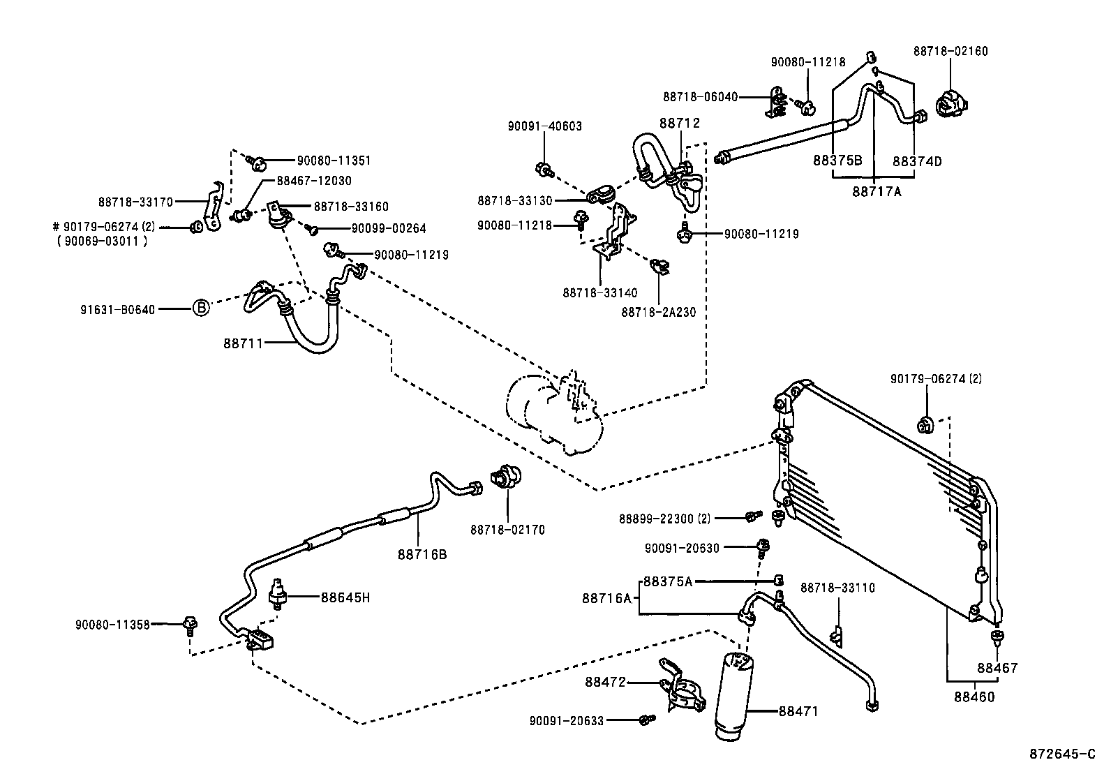  ES300 |  HEATING AIR CONDITIONING COOLER PIPING