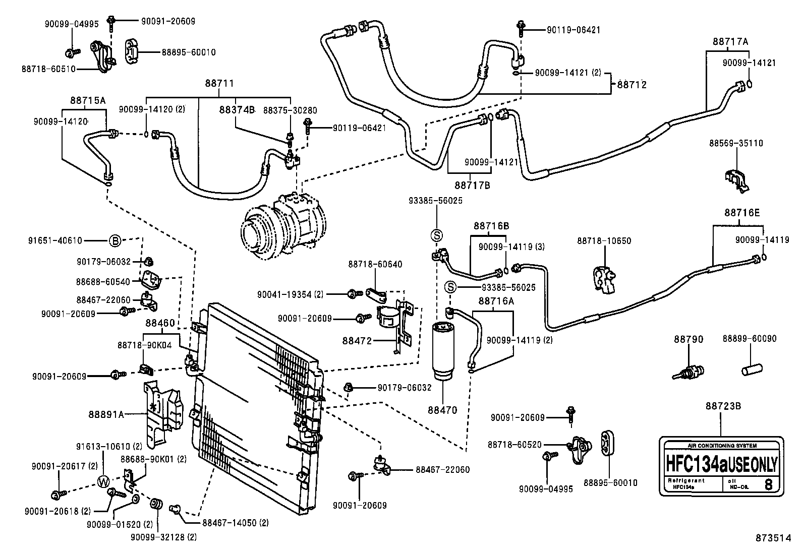  LAND CRUISER 70 |  HEATING AIR CONDITIONING COOLER PIPING