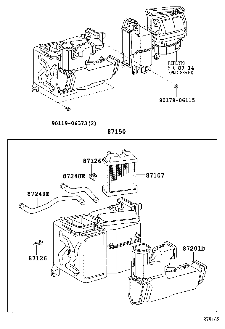  LAND CRUISER 70 |  HEATING AIR CONDITIONING HEATER UNIT BLOWER