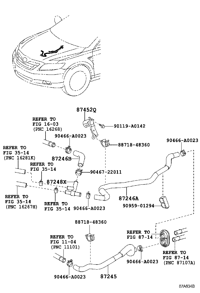  CAMRY NAP |  HEATING AIR CONDITIONING WATER PIPING