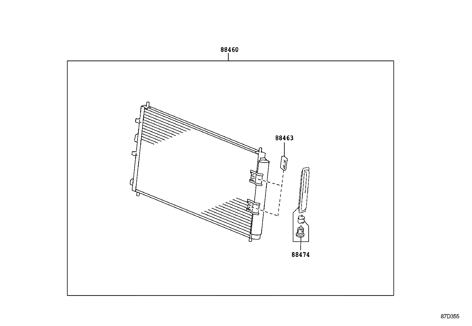  RAV4 EV |  HEATING AIR CONDITIONING COOLER PIPING