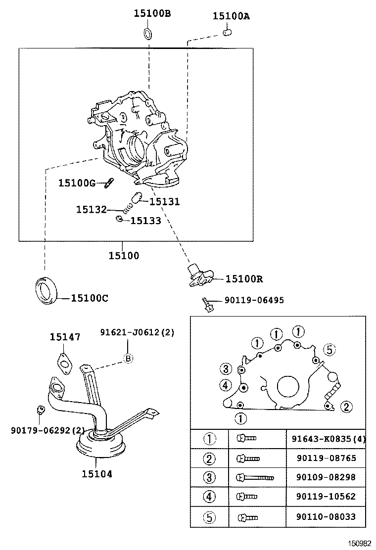  LX470 |  ENGINE OIL PUMP