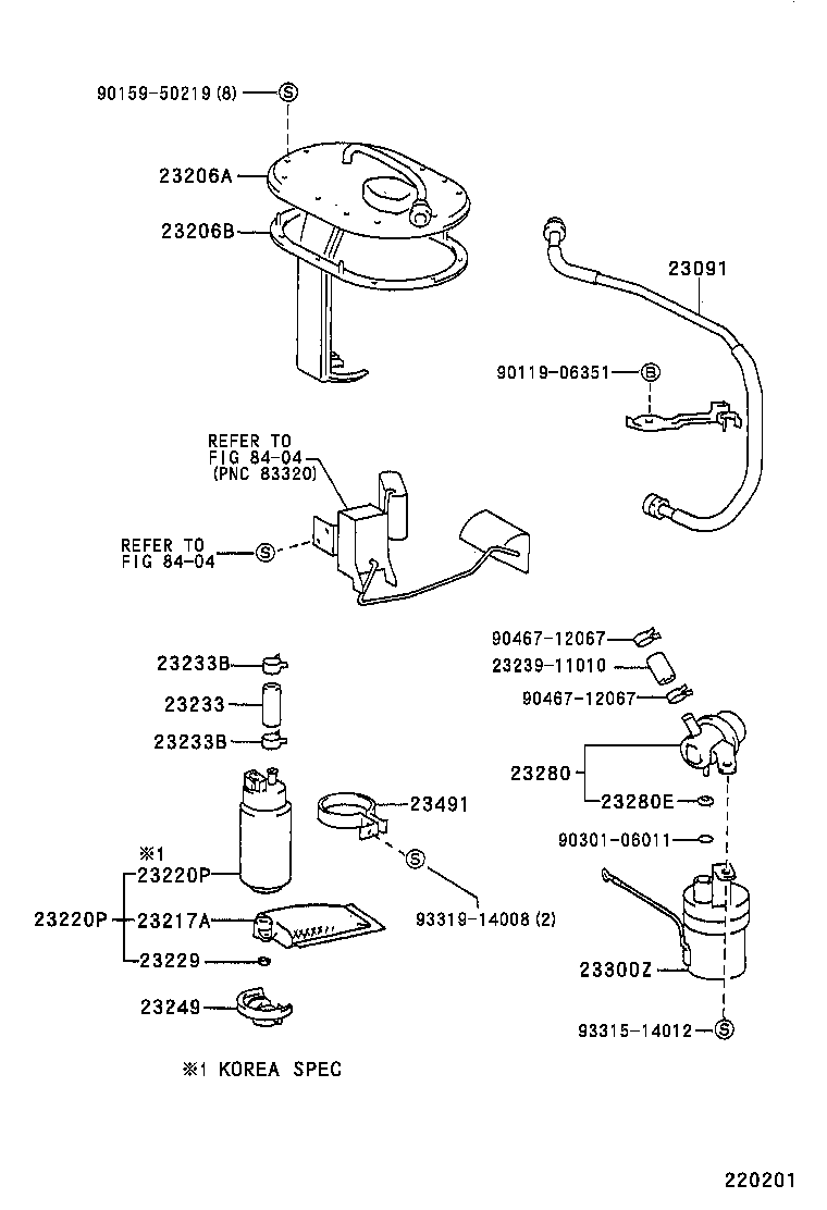  AVALON |  FUEL INJECTION SYSTEM