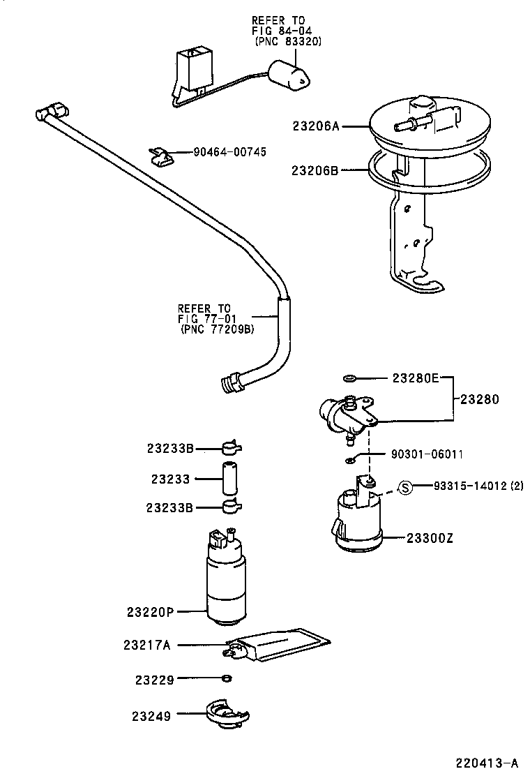  AVALON |  FUEL INJECTION SYSTEM