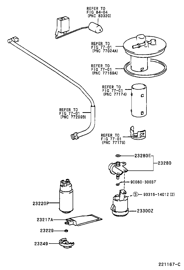  SOLARA |  FUEL INJECTION SYSTEM