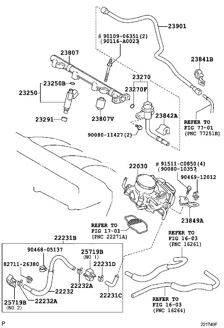  SOLARA |  FUEL INJECTION SYSTEM