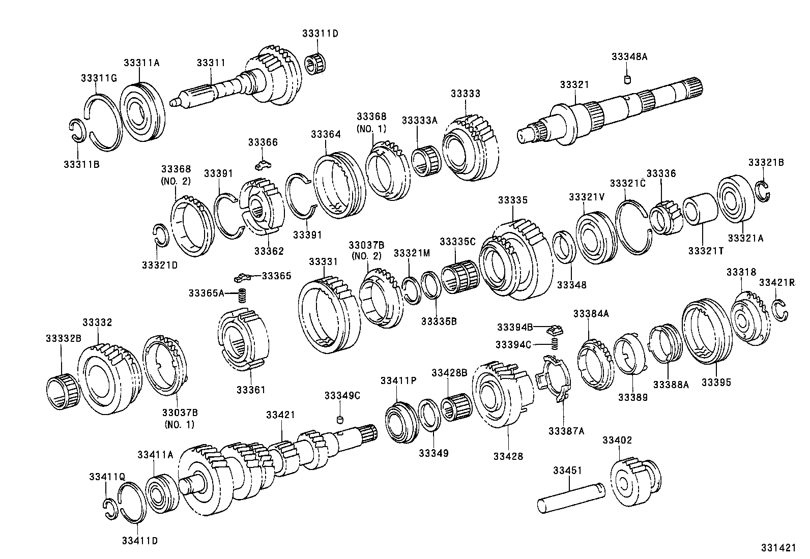  TACOMA |  TRANSMISSION GEAR MTM