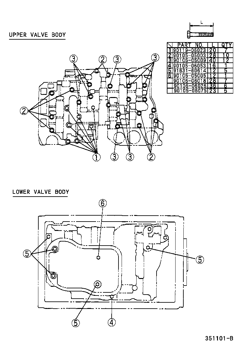  LAND CRUISER 100 |  VALVE BODY OIL STRAINER ATM