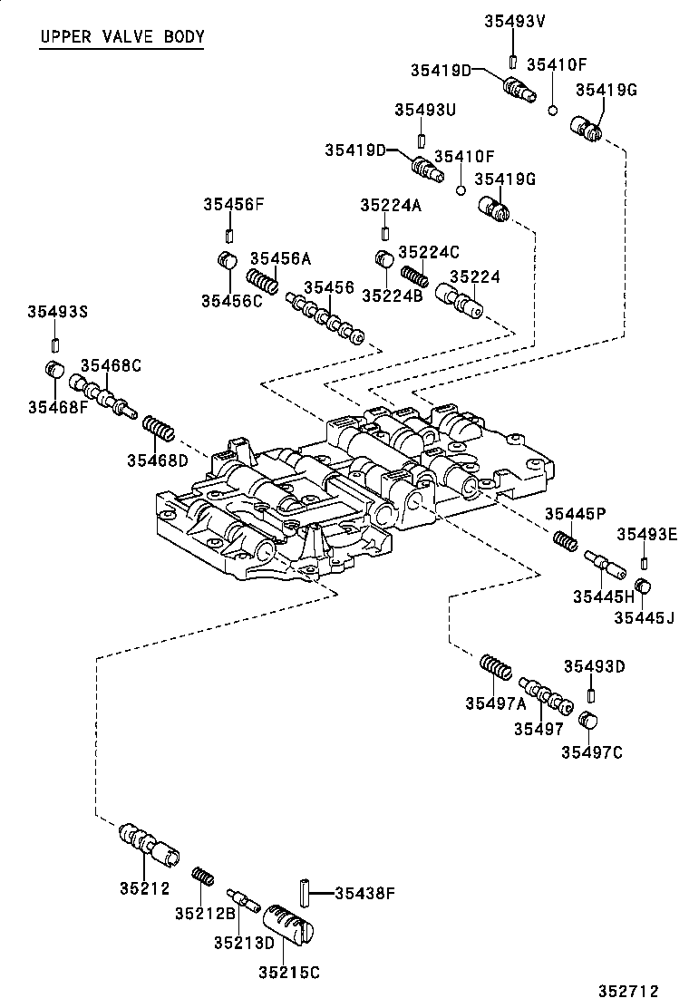  LX470 |  VALVE BODY OIL STRAINER ATM