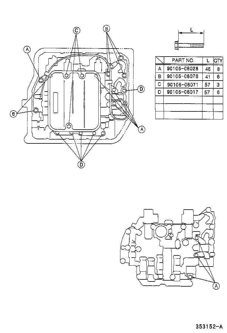  RX300 |  VALVE BODY OIL STRAINER ATM