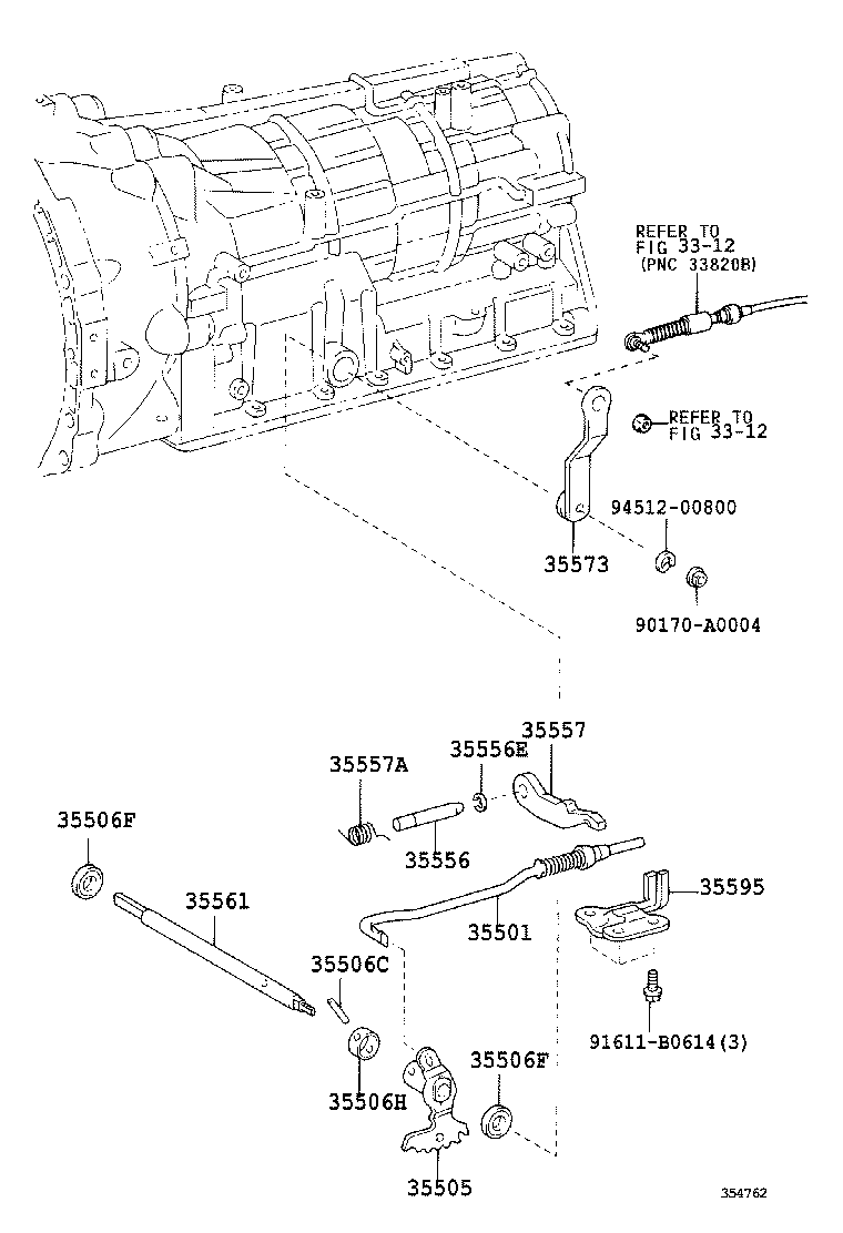  SEQUOIA |  THROTTLE LINK VALVE LEVER ATM