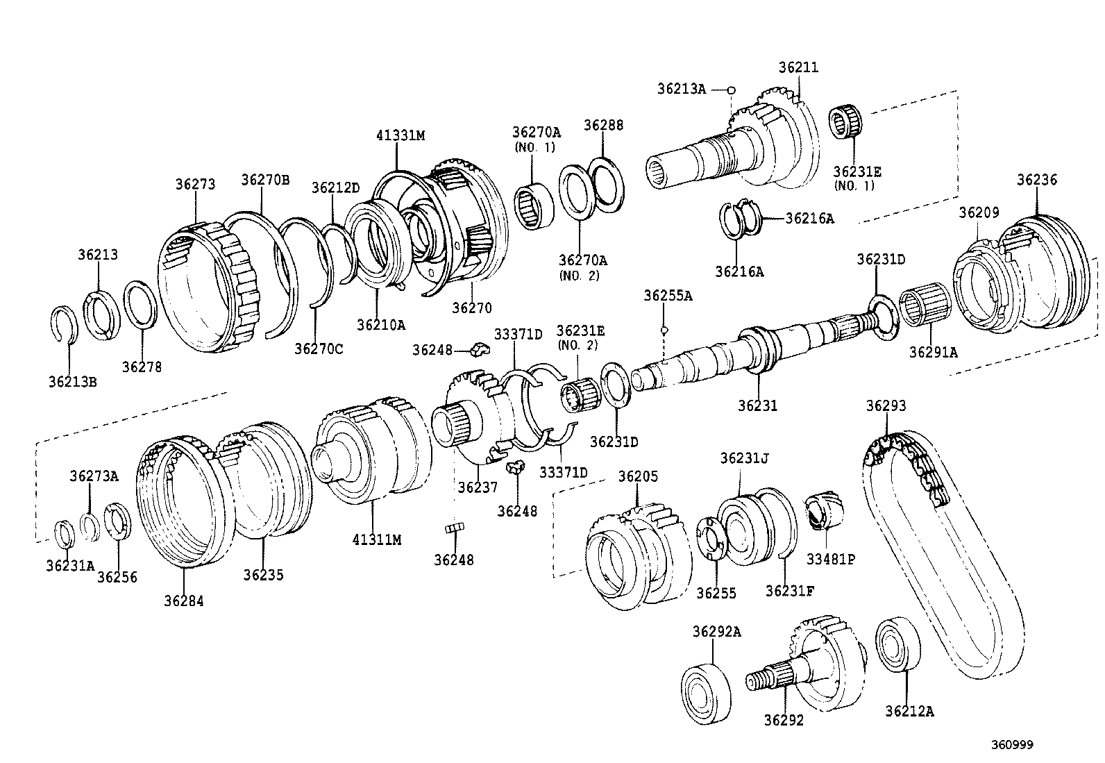  SEQUOIA |  TRANSFER GEAR