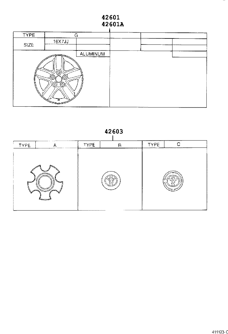  RAV4 |  DISC WHEEL WHEEL CAP