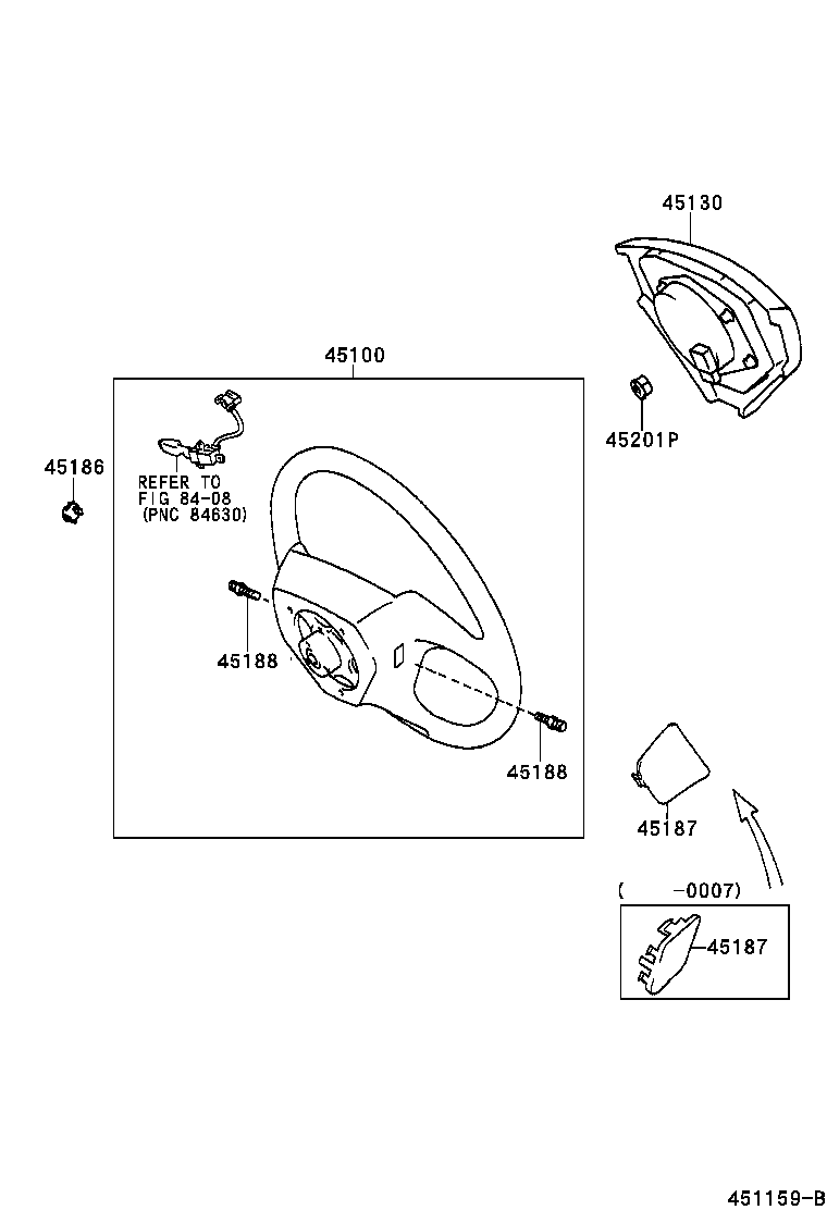  RX300 |  STEERING WHEEL