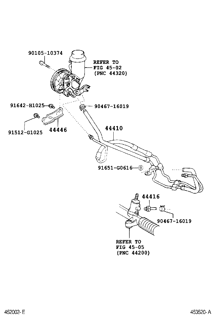  SCION XA |  POWER STEERING TUBE