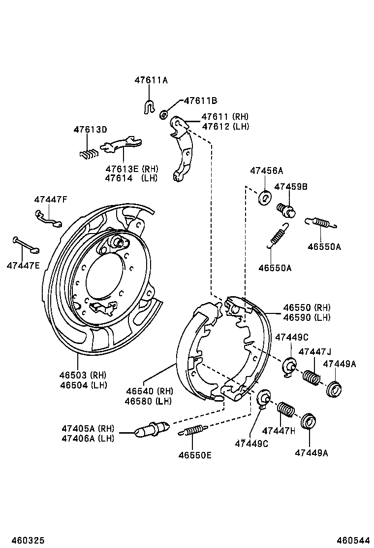  RAV4 |  PARKING BRAKE CABLE