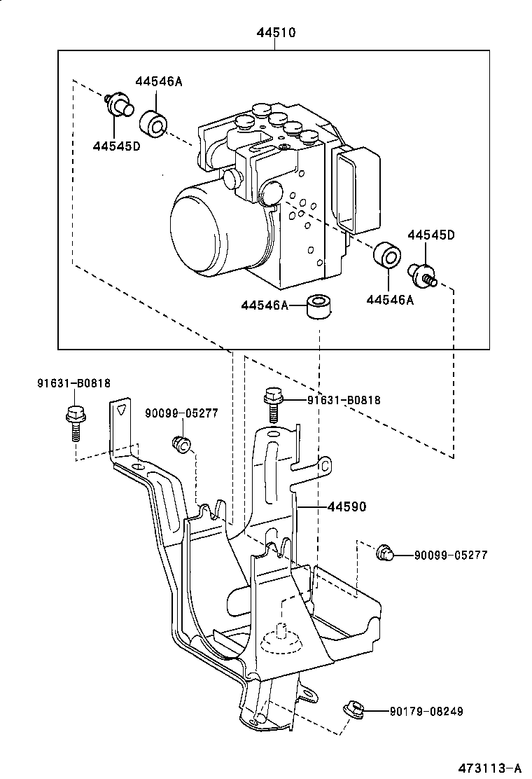  MR2 |  BRAKE TUBE CLAMP