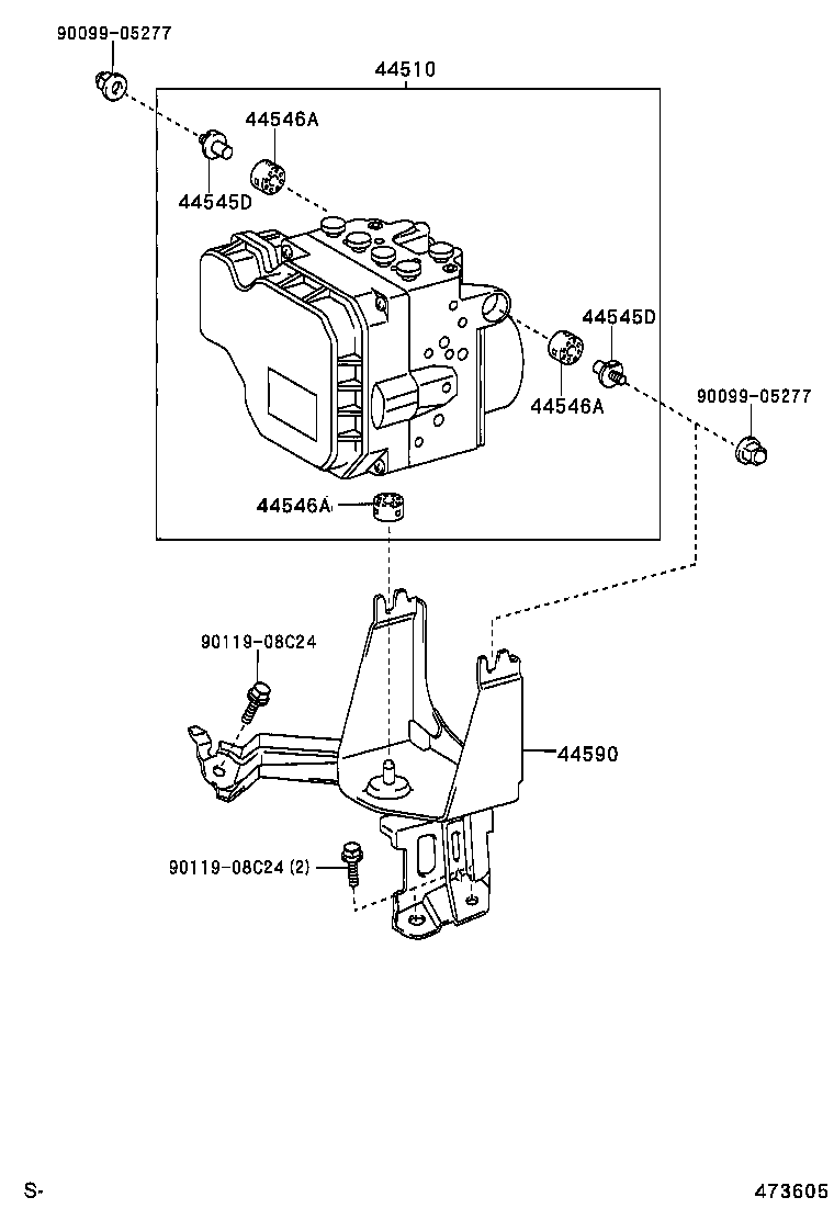  ES300 330 |  BRAKE TUBE CLAMP