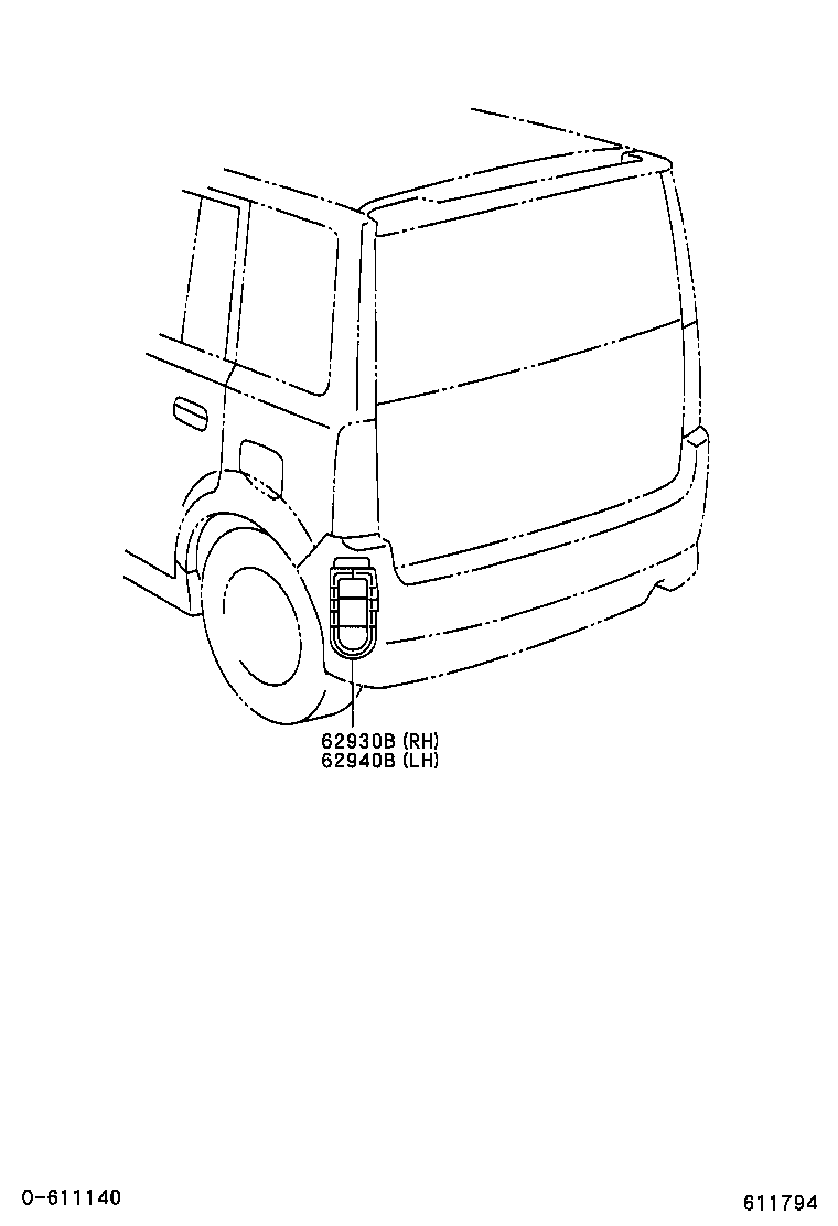  SCION XB |  ROOF SIDE VENTILATOR