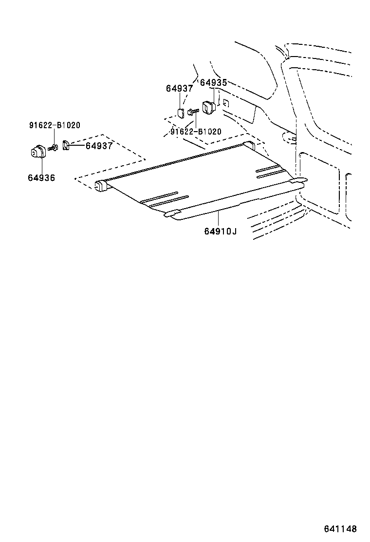  GX470 |  PACKAGE TRAY PANEL