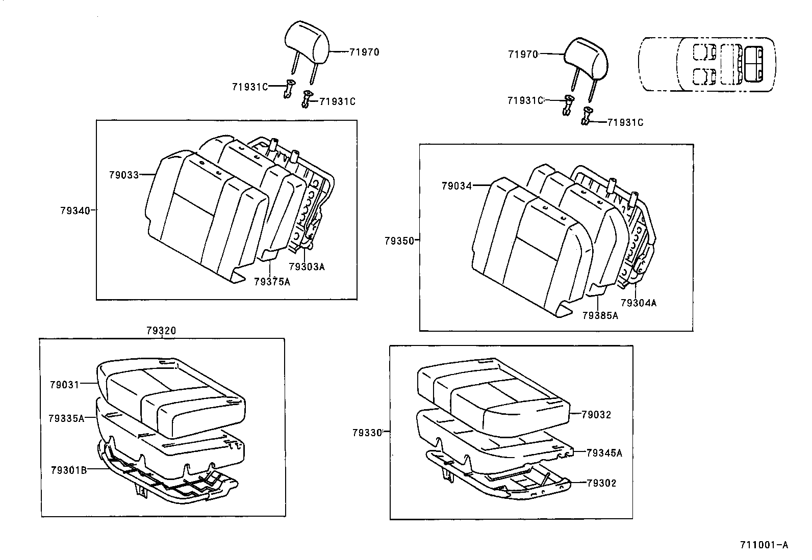  LX470 |  SEAT SEAT TRACK