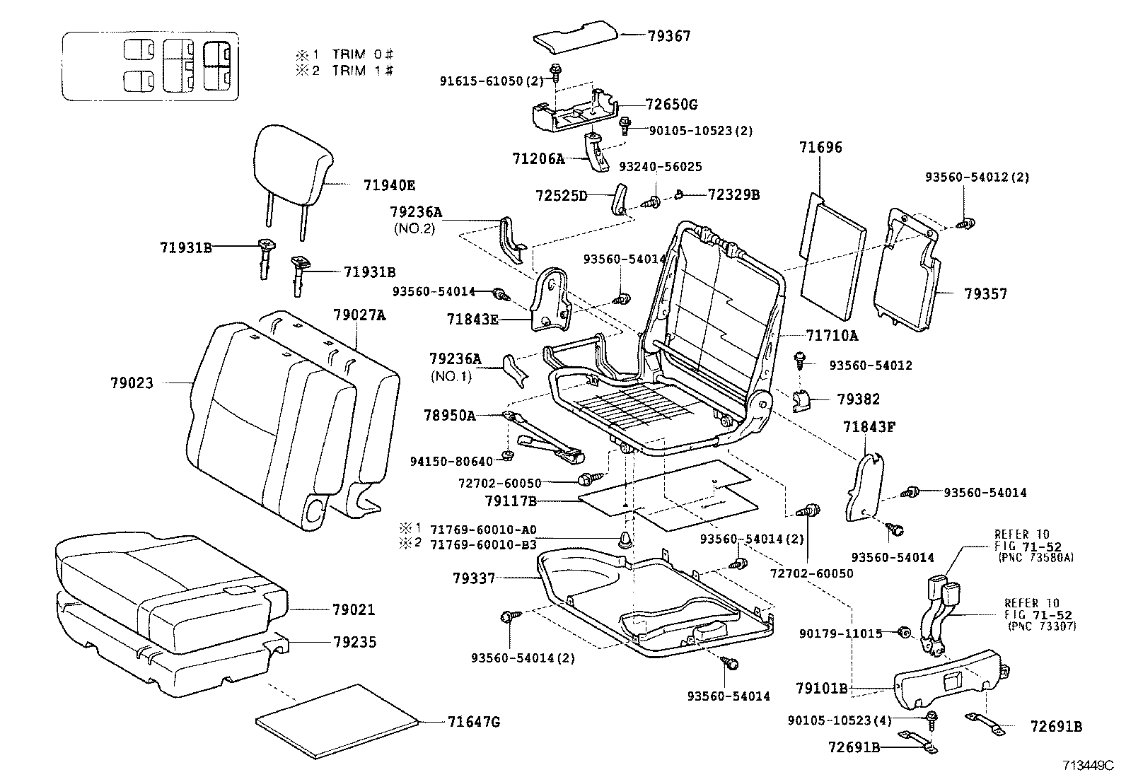  GX470 |  SEAT SEAT TRACK