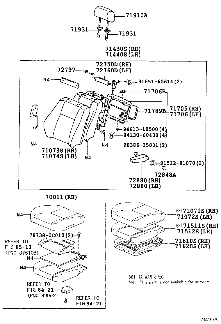  LX470 |  SEAT SEAT TRACK