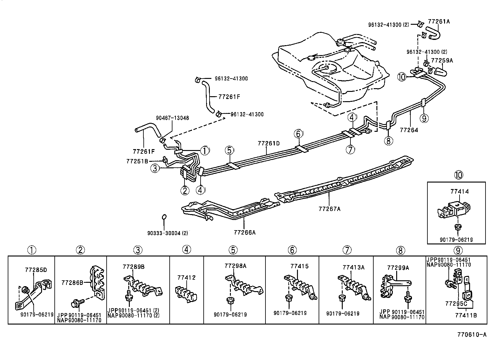  ES300 |  FUEL TANK TUBE