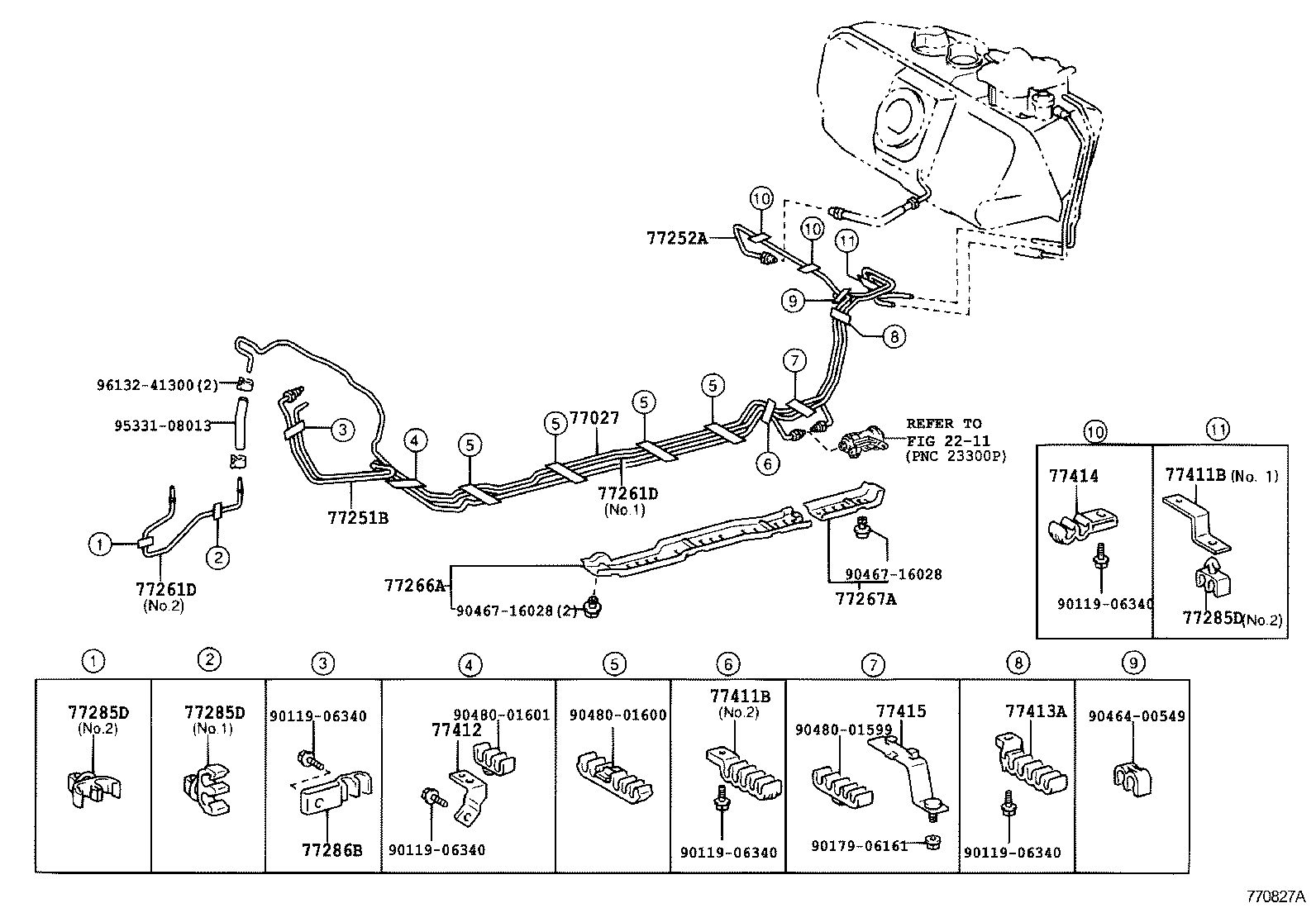  SC300 400 |  FUEL TANK TUBE