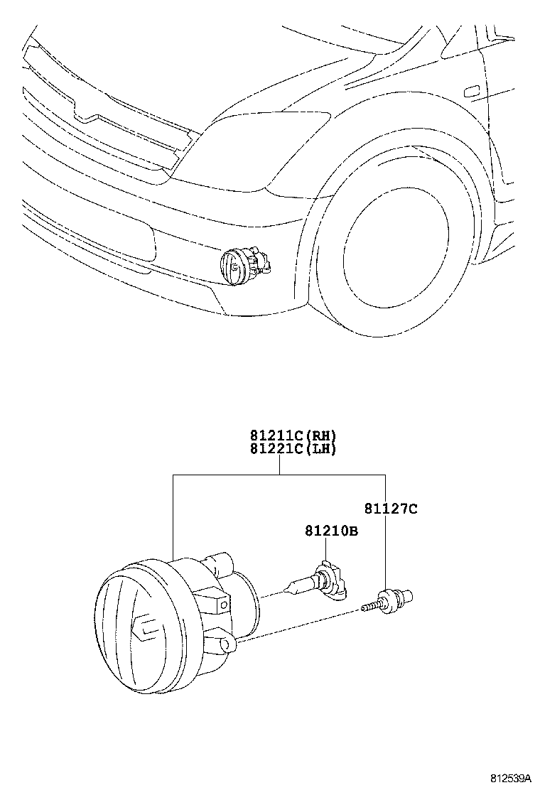  SCION XA |  FOG LAMP